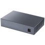 CUDY 5-Port 10/100/1000M PoE+ Switch 60W, 5 10/100/1000M ports with 4POE+ Ports Unmanaged Switch with UL power adapter IEEE802.3