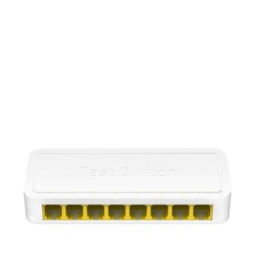 CUDY 8-Port 10/100 Mbps Desktop Switch, 8 10/100M RJ45 Ports, Loop Detection, Desktop Plastic Case, Power Saving, Plug & Play, W