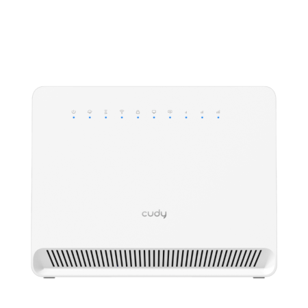 CUDY AC1200 Wi-Fi 4G LTE Cat.4 Router, AC1200 Wi-Fi,  build-in 4G LTE modem, 4 10/100M RJ45 Ports,  Nano SIM Slot, 300Mbps at 2.