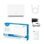 CUDY AC1200 Wi-Fi 4G LTE Cat.4 Router, AC1200 Wi-Fi,  build-in 4G LTE modem, 4 10/100M RJ45 Ports,  Nano SIM Slot, 300Mbps at 2.