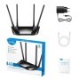 CUDY N300 WiFi 4G LTE Cat.4 Router, 300Mbps Wi-Fi, Chipset MediaTek, 802.11b/g/n, 4 Fixed antennas, 4 10/100M RJ45 Ports, Nano S