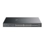 Omada 32-Port 10GE L2+ Managed Switch with 24-Port PoE++ PORT: 24× 10G RJ45 PoE++ Ports, 8× 10G SFP+ Slots, RJ45/USB Type C Cons