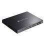 Omada 32-Port 10GE L2+ Managed Switch with 24-Port PoE++ PORT: 24× 10G RJ45 PoE++ Ports, 8× 10G SFP+ Slots, RJ45/USB Type C Cons