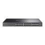 Omada 24-Port 10GBASE-T L2+ Managed Switch with 8 10GE SFP+ Slots PORT: 24× 10G RJ45 Ports, 8× 10G SFP+ Slots, RJ45/USB Type C C