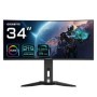 Gigabyte MO34WQC gaming monitor diagonala 34", 800.06 x 337.06 mm, OLED, Anti-Reflection, Rezolutie: 3440 x 1440 (WQHD), Luminoz