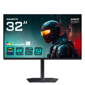 Gigabyte MO32U gaming monitor diagonala 31.5", 699.48 x 394.73 mm, OLED, Anti-Reflection, Rezolutie: 3840 x 2160 (UHD), Luminozi