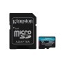 Card de Memorie MicroSDXC Kingston Canvas GO Plus 256GB Adaptor SD Class 10