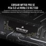 SSD CORSAIR MP700 PRO SE 4TB PCIE 5.0 x4 NVMe M.2, viteza de citire 14000 MB/s, viteza de scriere 12000 MB/s
