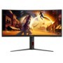 Monitor AOC 34" CU34G4Z, Curvature: 1500R, Diagonal (inch): 34, Diagonal (cm): 87, Aspect ratio: 21:9, Panel: VA, Resolution: 34