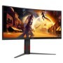 Monitor AOC 34" CU34G4Z, Curvature: 1500R, Diagonal (inch): 34, Diagonal (cm): 87, Aspect ratio: 21:9, Panel: VA, Resolution: 34