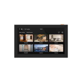 Ecran smart 7'' wireless Ezviz SD7, rezolutie: 1024 × 600, capacitate baterie: 4600 mAh, microfon si difuzor incorporat, wireles