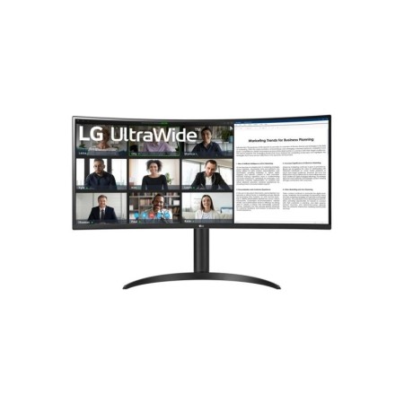 Monitor LG 34" 34WR55QK-B.AEU, Curvature: 1800R, Diagonal (inch): 34, Diagonal (cm): 86, Aspect ratio: 21:9, Panel: VA, Resoluti