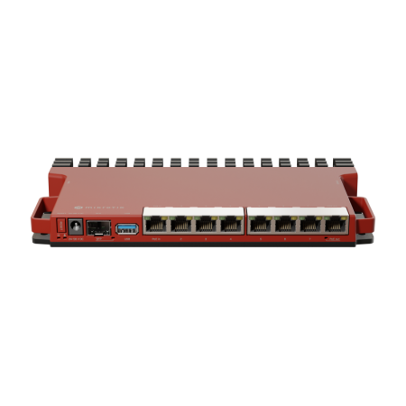 Router wireless Mikrotik L009UIGS-RM, porturi: 8x LAN1x SFP, porturi LAN/WLAN 8x 10/100/1000 Mbps, 1x 10/100/1000/2500 Mbps, pro