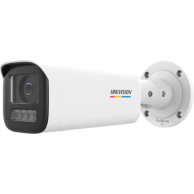 Camera de supraveghere IP Bullet 4MP ColorVu Hikvision DS-2CD1B47G2H- LIU(4MM), lentila fixa 4mm, iluminare: Color: 0.0005 Lux @
