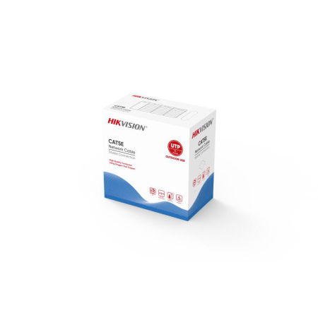 Cablu UTP CAT.5E, 305 metri, DS-1LN5EO-UU/E Diametru fir: 0.5±0.01, negru.