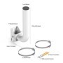 Pole/Wall Mount Kit for Outdoor Access Point Dimensions: 330.5×172.5×49.5 mm FEATURE: Used with outdoor AP, support wall-mounted