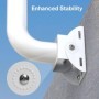 Pole/Wall Mount Kit for Outdoor Access Point Dimensions: 330.5×172.5×49.5 mm FEATURE: Used with outdoor AP, support wall-mounted