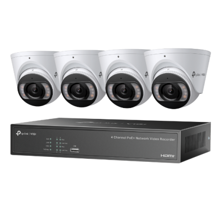 Camera TPL VIGI, senzor 1/2.7" Progressive Scan CMOS, lentile 2.8 mm, rezolutie maxima 2688 x 1520, PoE budget 53 W disponibil p