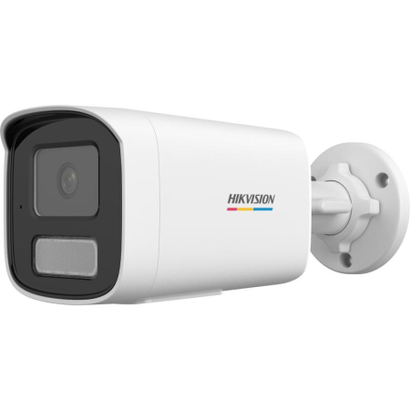 Camera de supraveghere IP Bullet 6MP ColorVu Hikvision DS-2CD1T67G2H- LIU(4MM), lentila fixa 4mm, iluminare: Color: 0.001 Lux @ 