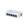 DAHUA 5 PORT UNMANAGED SWITCH PFS3005-5ET-L-V2, Interffata: 5 x 100Mbps, alimentare: 5 VDC 1 A, Switching Capacity: 1 Gbit, Pack