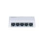 DAHUA 5 PORT UNMANAGED SWITCH PFS3005-5ET-L-V2, Interffata: 5 x 100Mbps, alimentare: 5 VDC 1 A, Switching Capacity: 1 Gbit, Pack