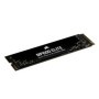 SSD CORSAIR MP600 ELITE 2TB M.2 NVMe PCIe Gen4, Seq Read 7000MB/s Seq Write 6500MB/s, no heatsink, black