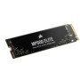SSD CORSAIR MP600 ELITE 1TB M.2 NVMe PCIe Gen4, Seq Read 7000MB/s Seq Write 6200MB/s, no heatsink, black