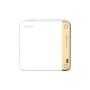 NAS QNAP 462 4-Bay, CPU Intel Celeron N5105/N5095 4-core/4-thread Processor, RAM 4 GB DDR4 (onboard, not expandable), HDD 2.5" &