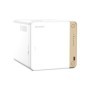 NAS QNAP 462 4-Bay, CPU Intel Celeron N5105/N5095 4-core/4-thread Processor, RAM 4 GB DDR4 (onboard, not expandable), HDD 2.5" &