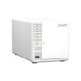 NAS QNAP 262 3-Bay, CPU Intel Celeron N5105/N5095 4-core/4-thread Processor, RAM 8 GB (onboard, not expandable), HDD 3.5" SATA 6