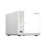 NAS QNAP 262 3-Bay, CPU Intel Celeron N5105/N5095 4-core/4-thread Processor, RAM 8 GB (onboard, not expandable), HDD 3.5" SATA 6
