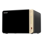 NAS QNAP 664 6-Bay, CPU Intel Celeron N5105/N5095 4-core/4-thread Processor, RAM 8GB (1x 8GB) DDR4, HDD 6 x 2.5"/3.5" SATA 6Gbps