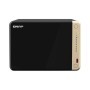 NAS QNAP 664 6-Bay, CPU Intel Celeron N5105/N5095 4-core/4-thread Processor, RAM 8GB (1x 8GB) DDR4, HDD 6 x 2.5"/3.5" SATA 6Gbps