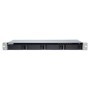 NAS QNAP 431XEU 4-Bay, CPU Annapurna Labs Alpine AL-314 1.7GHz Quad Core, RAM 8GB DDR3 SODIMM (max. 8GB), 2.5/3.5 SATA 6Gbps HDD