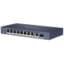 Switch Hikvision DS-3E0510HP-E, 8-port, PoE