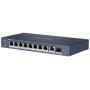 Switch Hikvision DS-3E0510HP-E, 8-port, PoE
