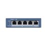 Switch Hikvison DS-3E0505P-E, 4-port, PoE