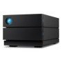 NAS Lacie, 16TB, 2big RAID, USB 3.1, USB 3.0, Transfer speed: up to 440 MB/s, 5 ani serviciul de Rescue Recovery, Negru