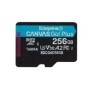 Card de Memorie MicroSDXC Kingston Canvas GO Plus 256GB Adaptor SD Class 10