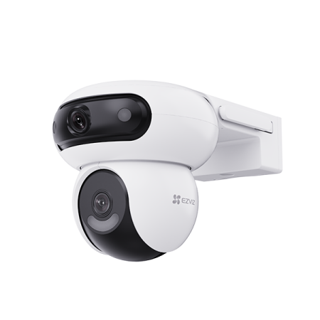 Camera de supraveghere Dual Pan Tilt WI-FI 5MP Ezviz H90, lentila fixa: 2.8mm/6mm, iluminare min: 0.5 Lux @(F1.6, AGC ON), 0 Lux
