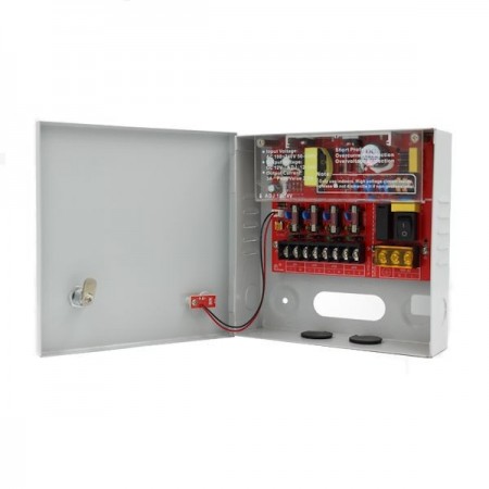 Surse alimentare 12V pentru camere Sursa alimentare CCTV 12V 3A 4 iesiri STR1203-04C Strong Euro Power