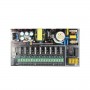 Surse alimentare 12V pentru camere Sursa alimentare CCTV 12V 8A 9 iesiri cu backup STR1208-09CB Strong Euro Power