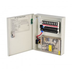 Surse alimentare 12V pentru camere Sursa alimentare 12V / 5A cu 9 iesiri AndGood