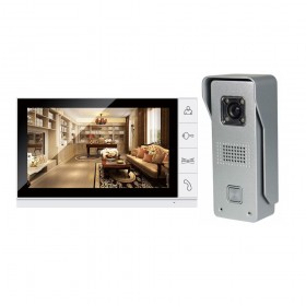 Videointerfoane Videointerfon color 9" cu inregistrare Tongwei alb DP-998R TONGWEI