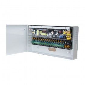 Surse alimentare 12V pentru camere Sursa alimentare CCTV 12V 16A 16 iesiri STR1216-16C Strong Euro Power