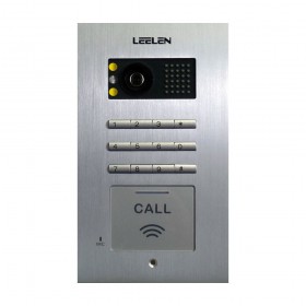 Videointerfoane Post exterior videointerfon Leelen No18 cu cititor de card si tastatura Leelen