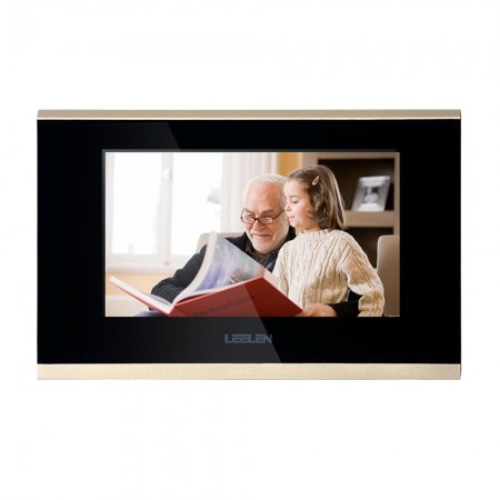 Videointerfoane Monitor Videointerfon IP LEELEN V32 Ultra-subtire Tactil 7” Leelen