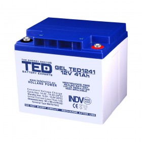 BATERIE AGM GEL TED1241M6 12V 41Ah