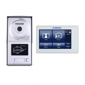 Videointerfoane VIDEOINTERFON IP CU CITITOR DE CARD 7" STRONG-1 Strong Euro Power