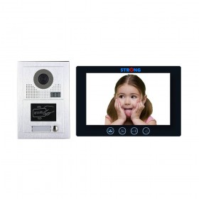 Videointerfoane VIDEOINTERFON IP CU CITITOR DE CARD 10" STRONG-16 Strong Euro Power